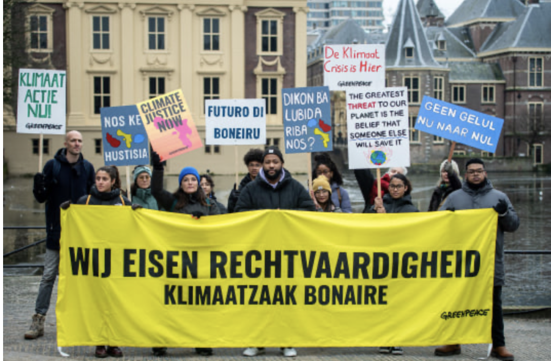 Inwoners van Bonaire en Greenpeace winnen Issue Award 2025