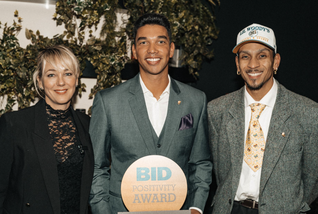 Arvin Slagter & Worthy de Jong winnen BID Positivity Award 2025