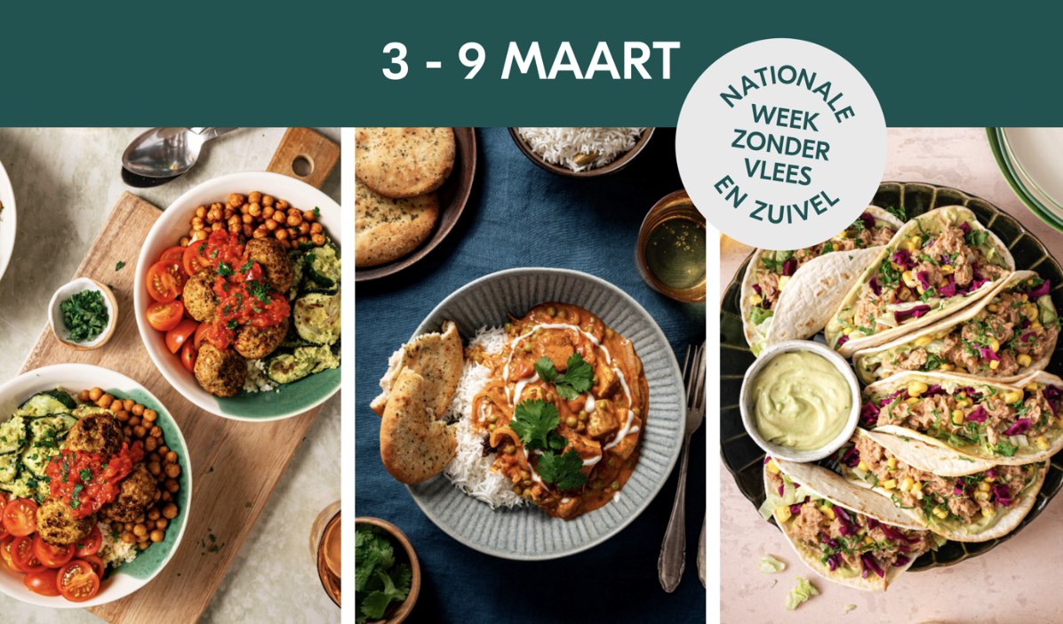 Nationale Week Zonder Vlees & Zuivel kiest voor lokale aanpak