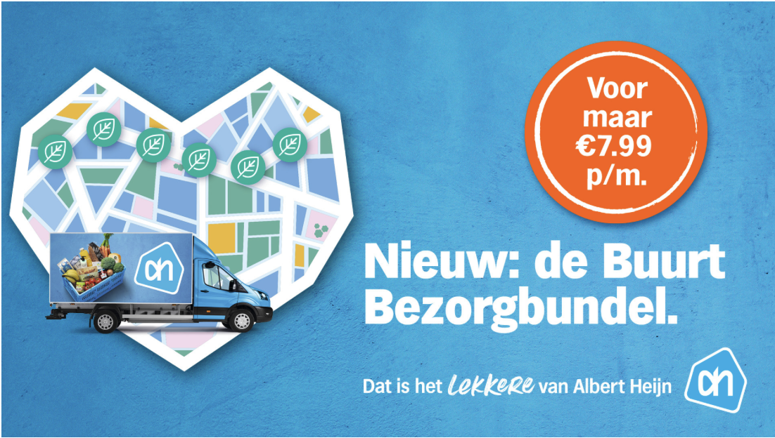 Albert Heijn lanceert de Buurt Bezorgbundel