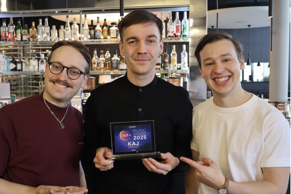 KAJ (Zweden) wint OUTmusic Award 2025 in aanloop naar Eurovisie Songfestival