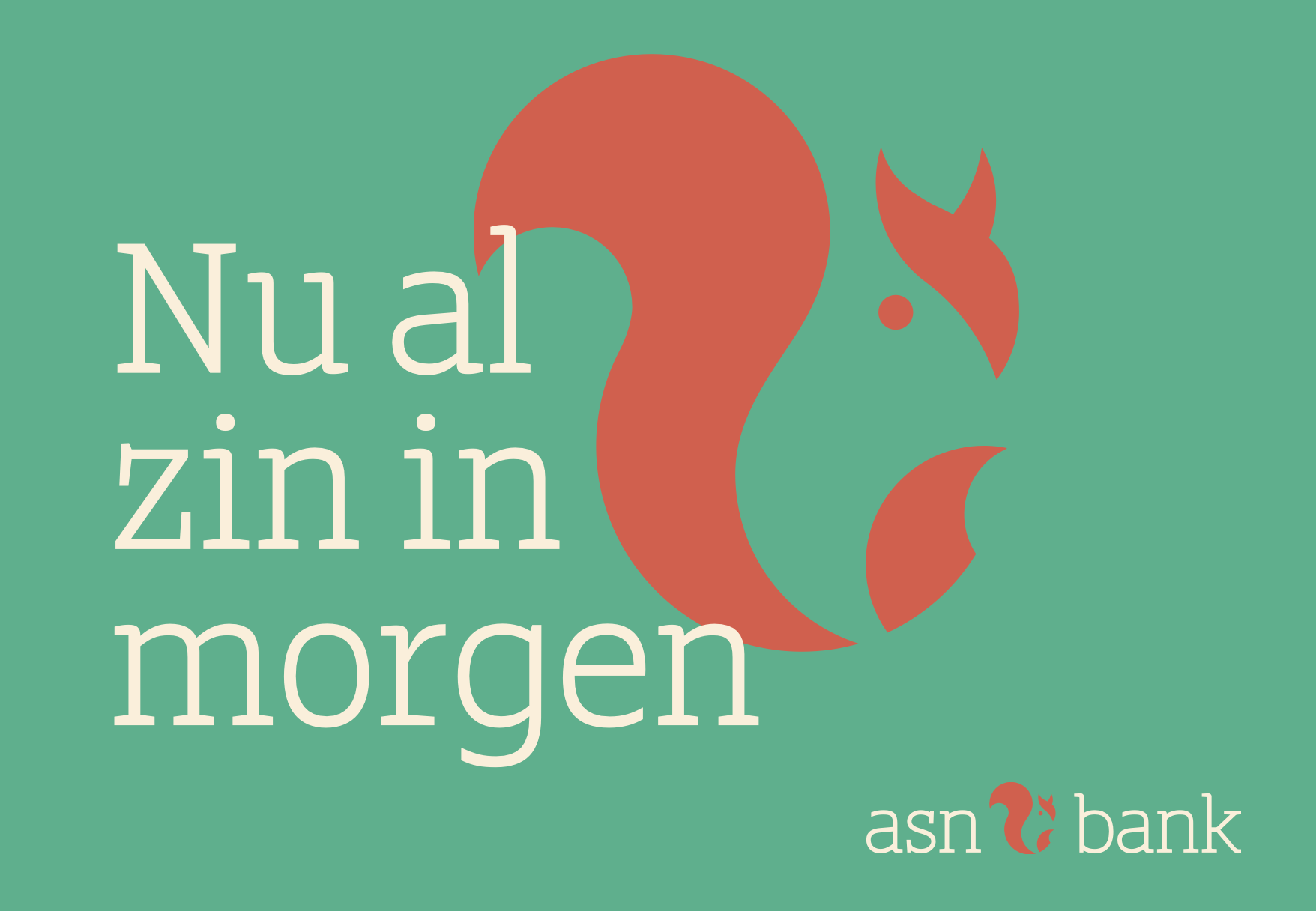 Kick-off campagne nieuwe ASN Bank mèt eekhoorn: Nu al zin in morgen