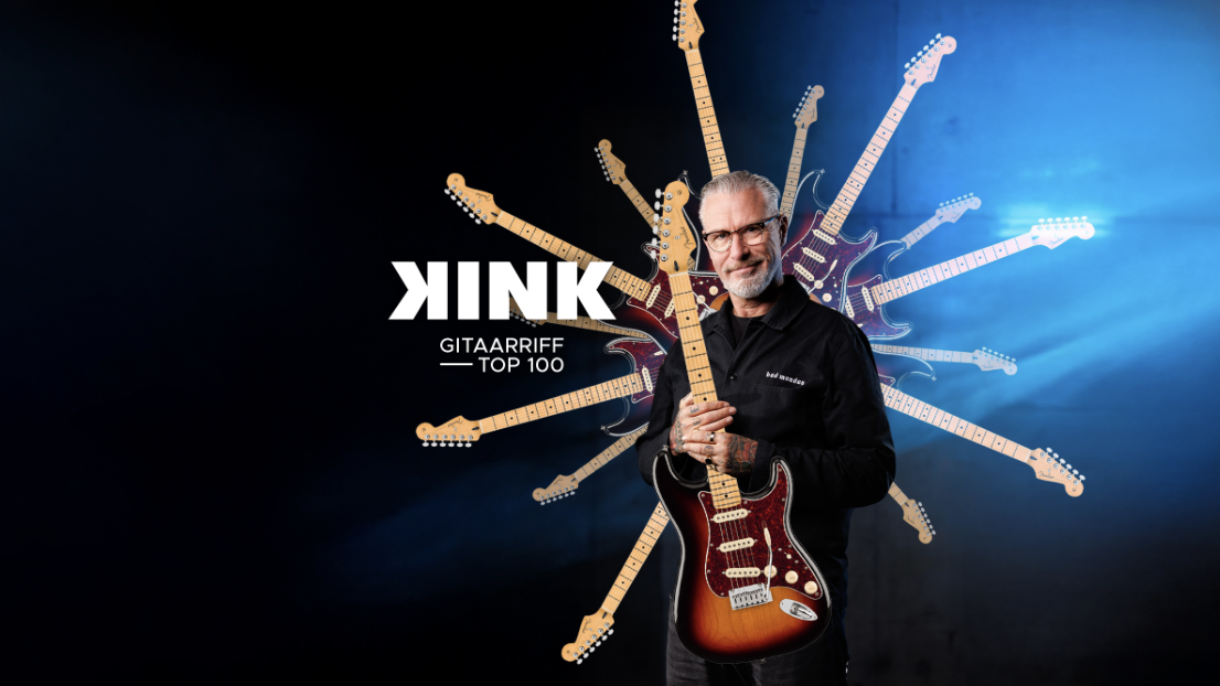 KINK komt met eerste editie van de Gitaarriff Top 100