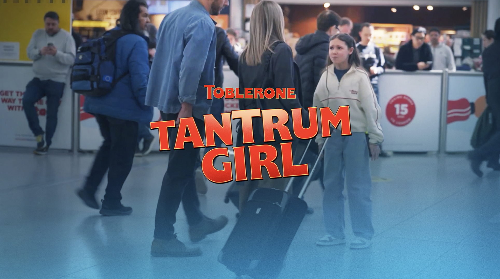 Toblerone en LePub raken de juiste snaar met virale 'Tantrum' in aankomsthal