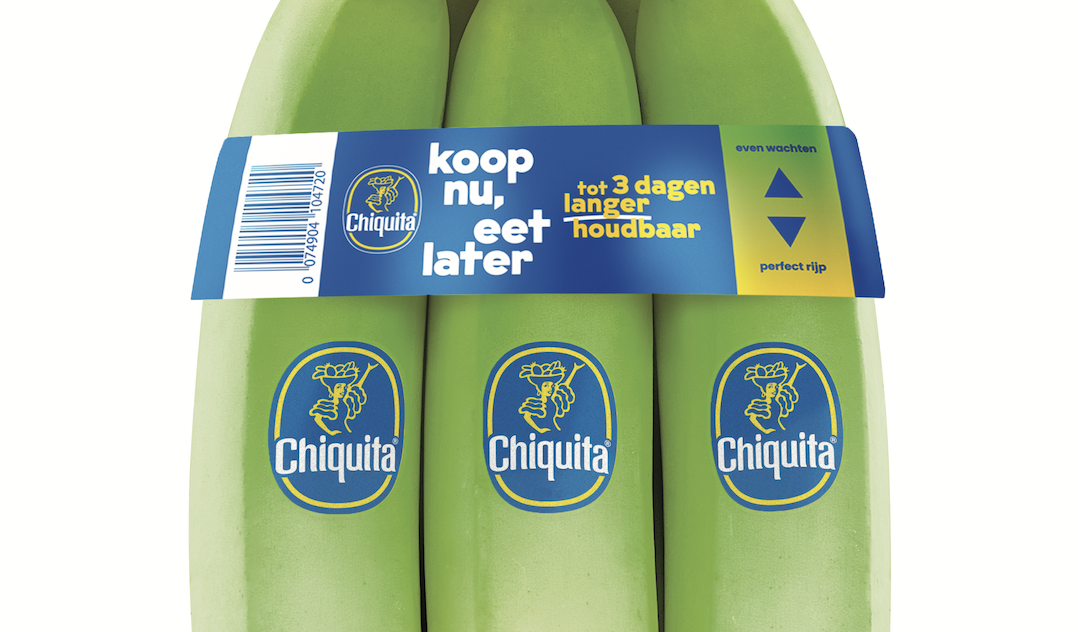 Chiquita en Albert Heijn introduceren de groene 5-pack tegen voedselverspilling