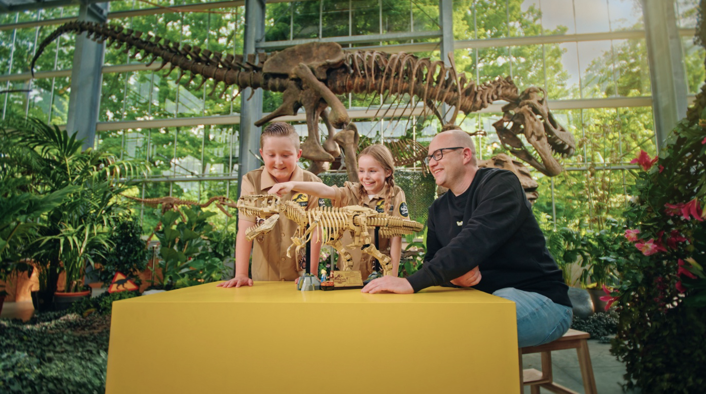 Campagne Intertoys en Modern Citizens brengt Jurassic World tot leven in Oertijdmuseum