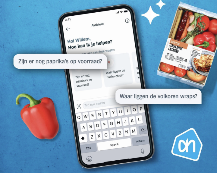 Albert Heijn rust medewerkers uit met AI-assistent