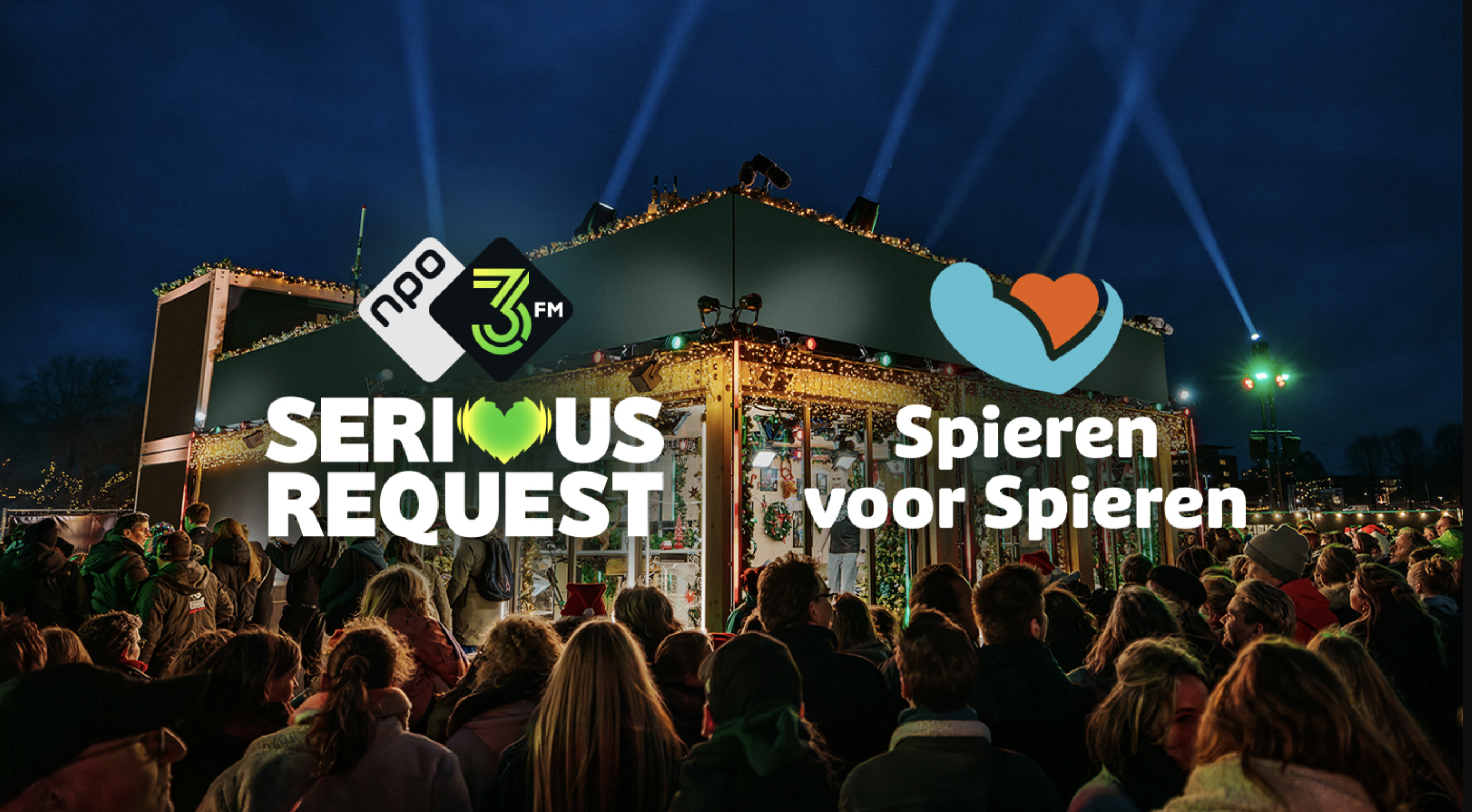 Serious Request dit jaar in actie voor Spieren voor Spieren