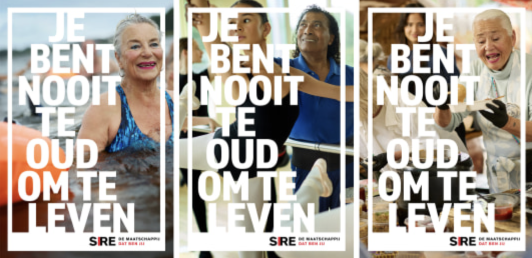 SIRE doorbreekt vooroordelen over ouder worden