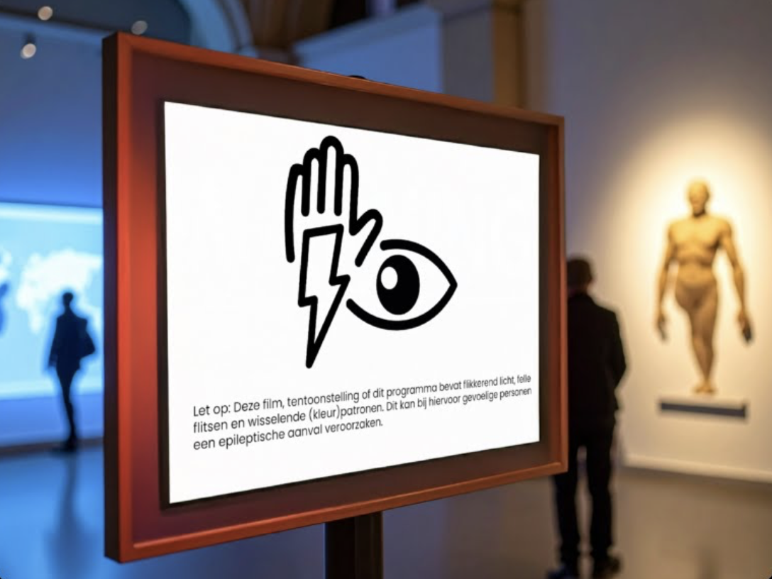 EpilepsieNL lanceert nieuw waarschuwingsicoon voor lichtflitsen