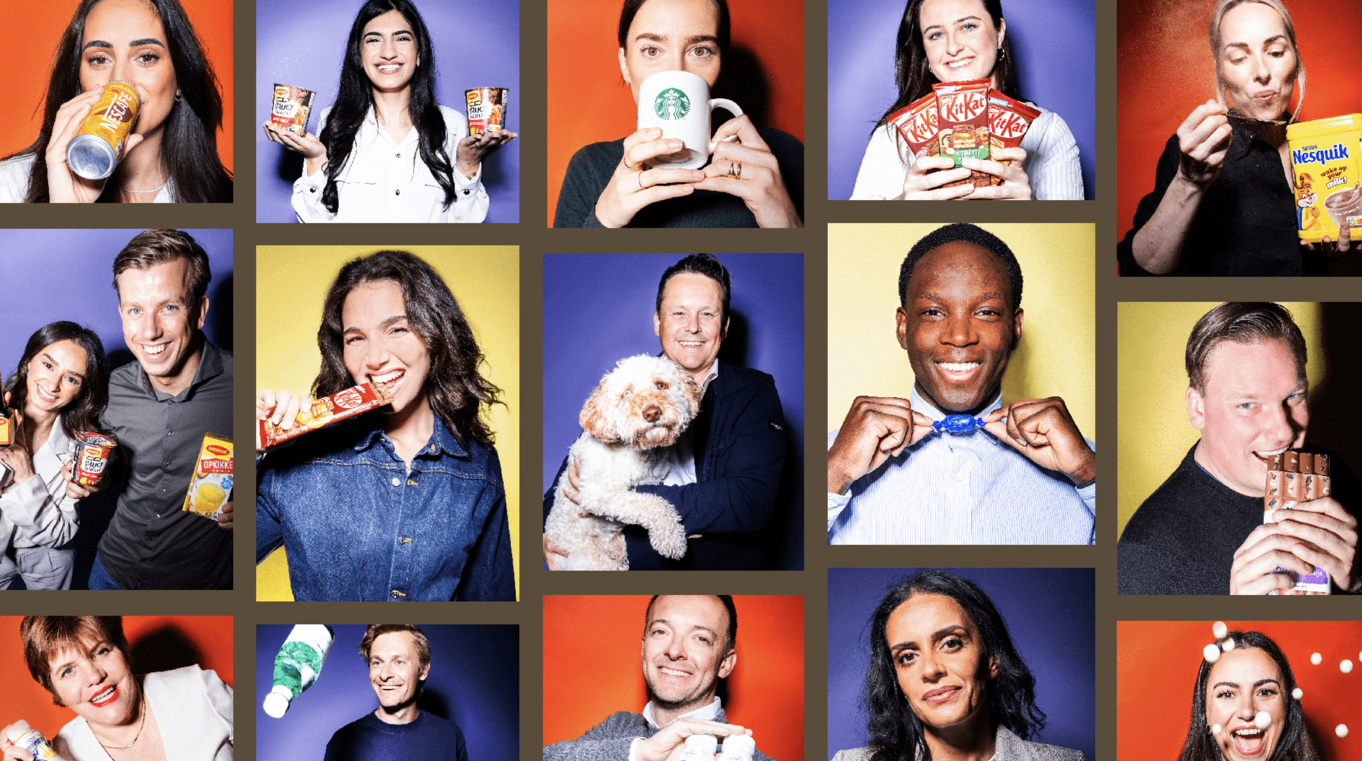 Nieuwe campagne Nestlé met eigen mensen in de hoofdrol