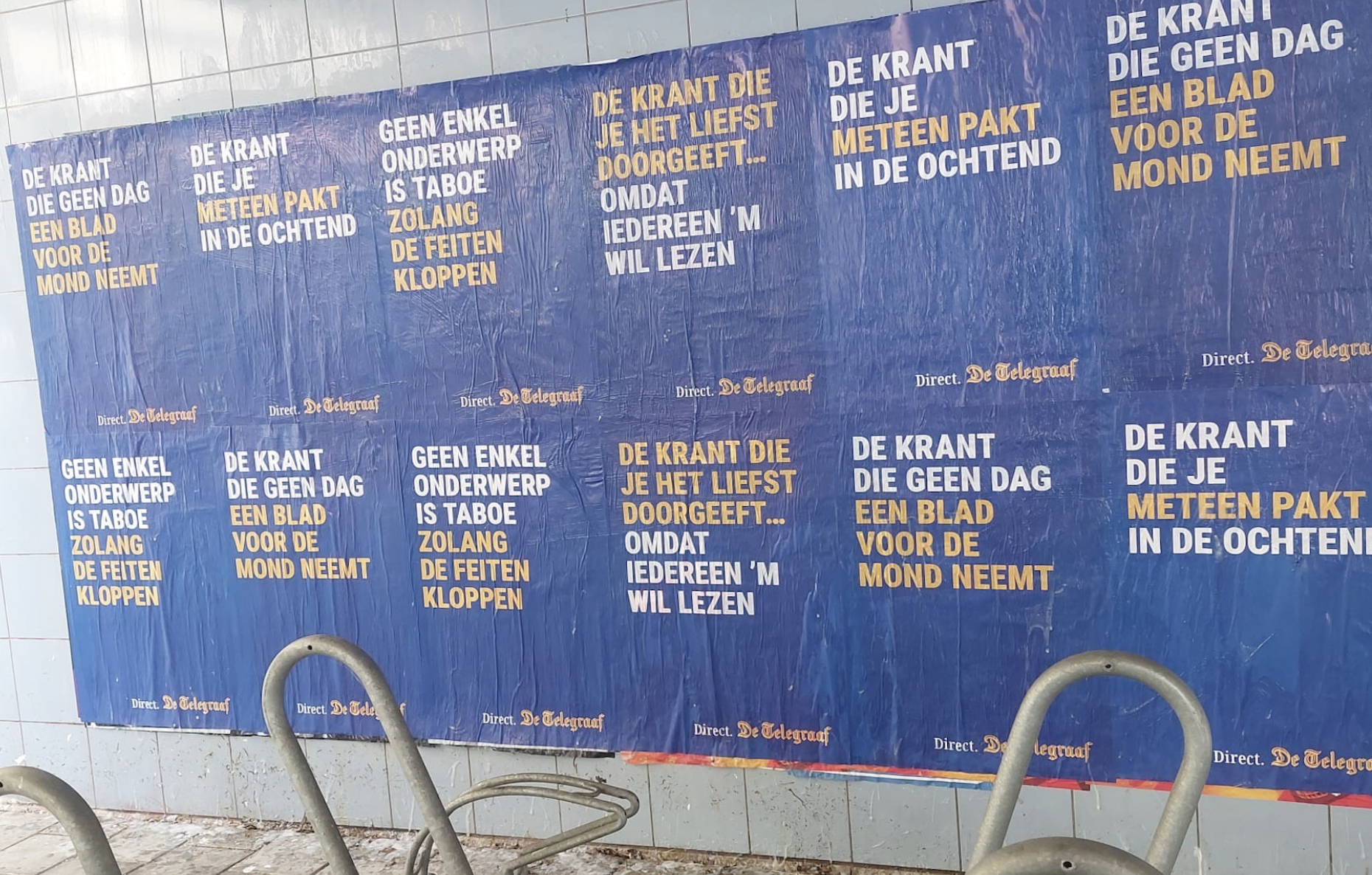 De Telegraaf lanceert merkcampagne: Direct. De Telegraaf
