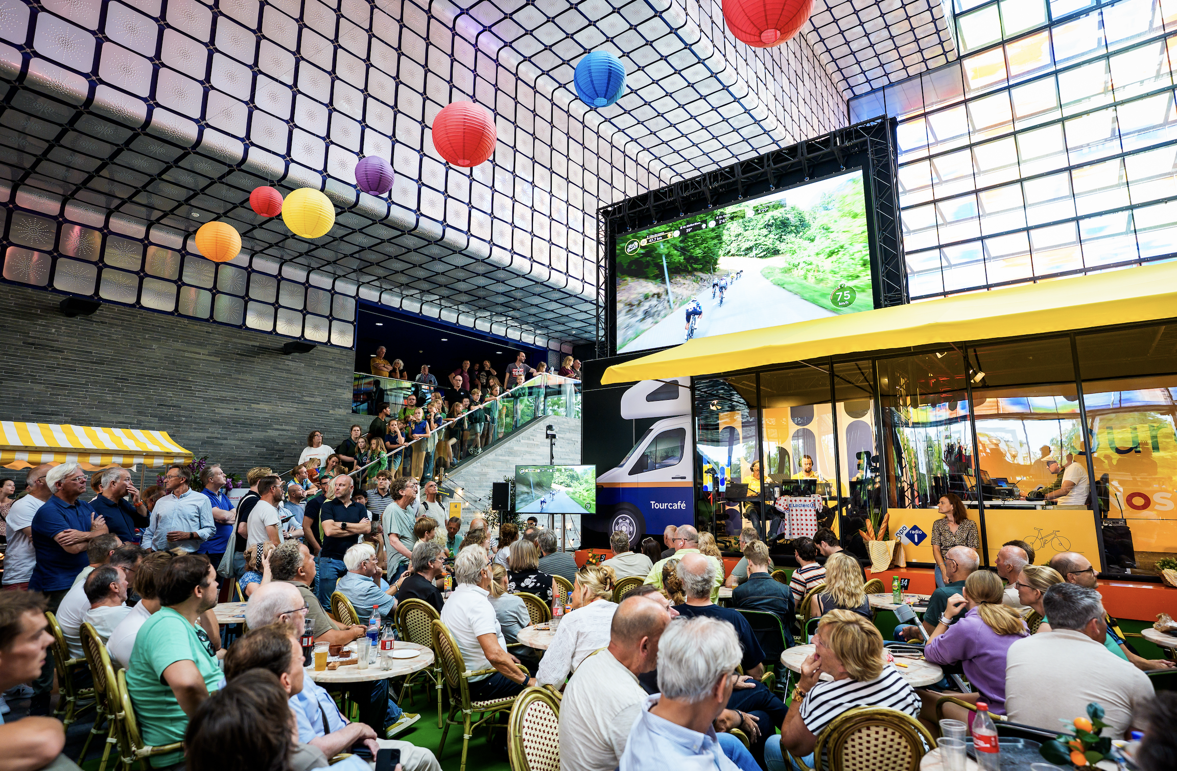 NPO Radio 1 Tourcafé groot succes