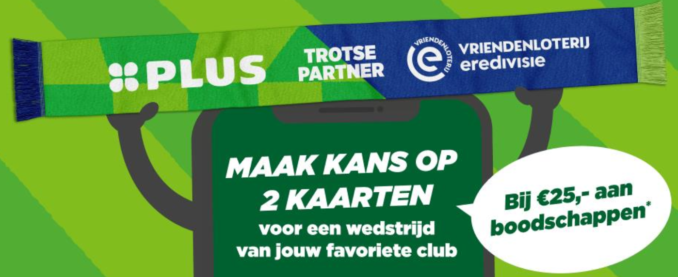 Eredivisie CV en PLUS trappen vierjarig partnership af met landelijke kaartenactie
