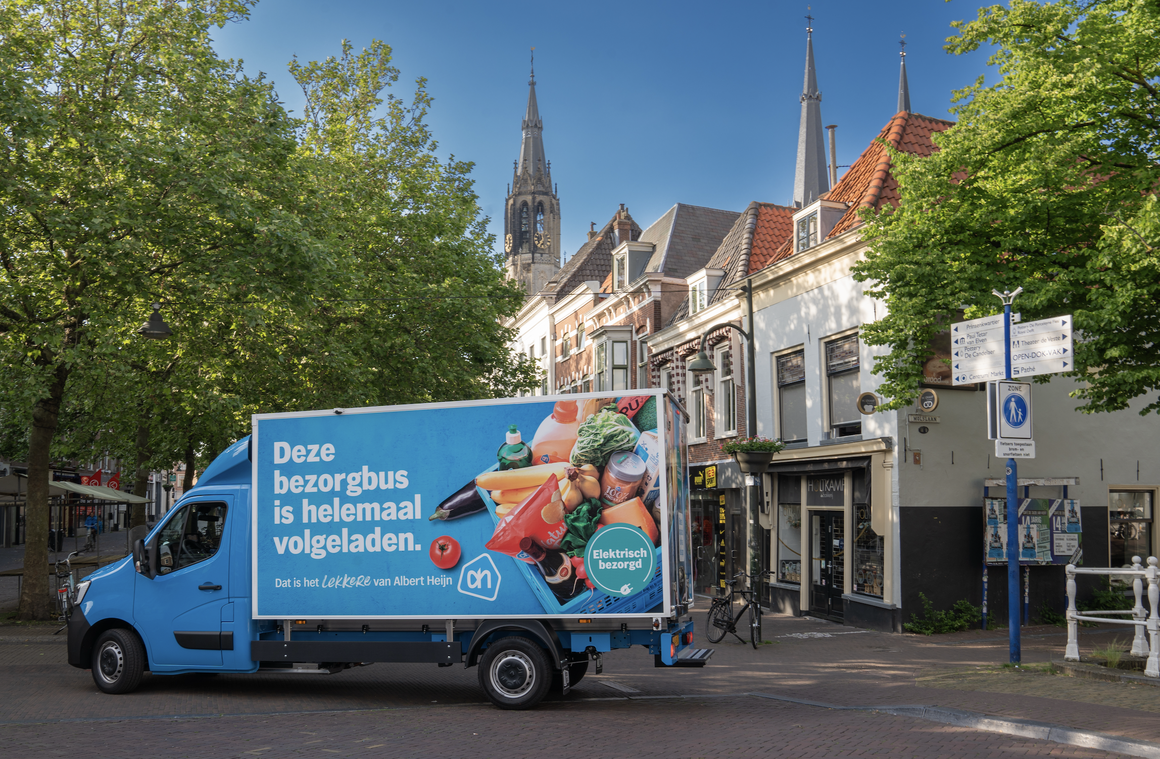 Ahold Delhaize boekt voor het eerst winst met online verkoop