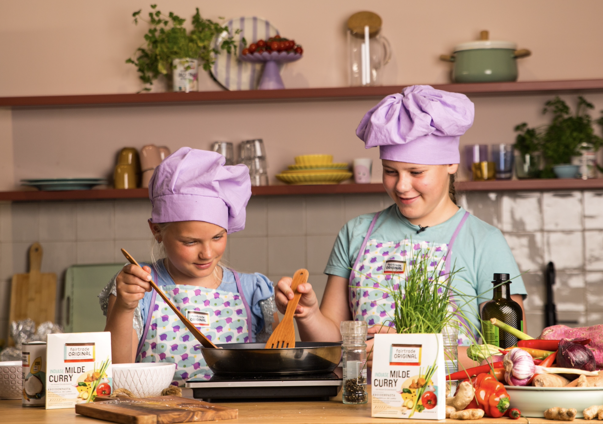Nieuwe kidsproof-curry van Fairtrade Original goedgekeurd door kinderpanel