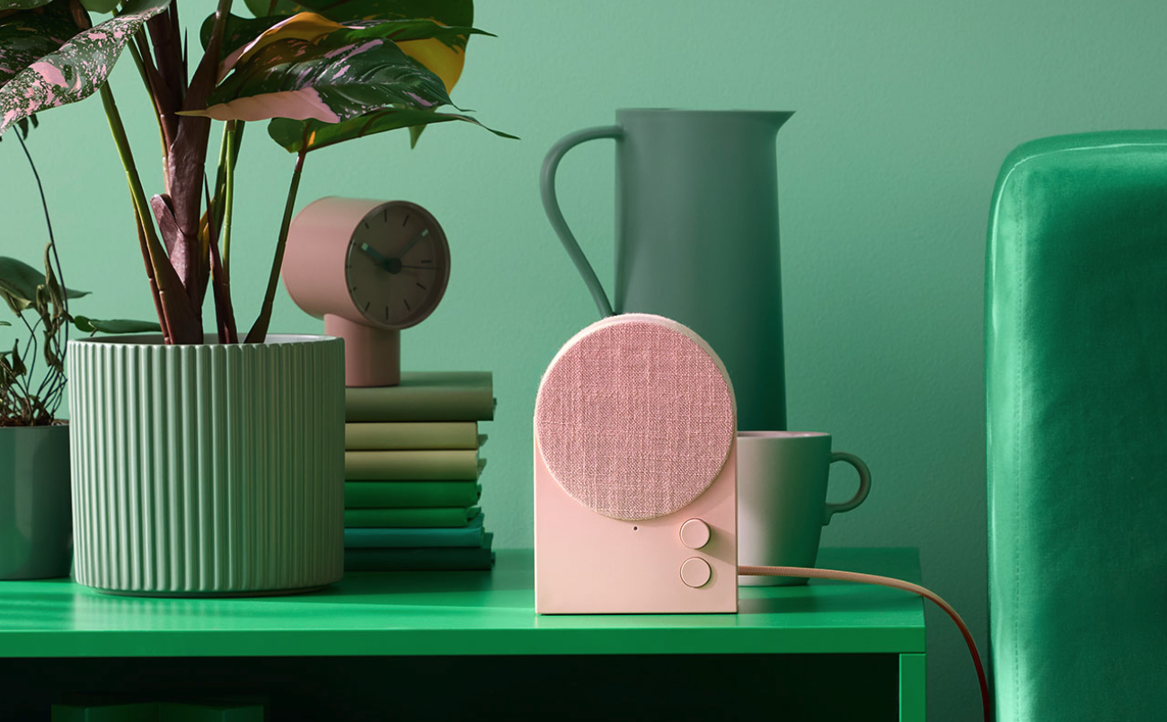 De nieuwe speaker van IKEA zou zo uit de keuken van je oma kunnen komen
