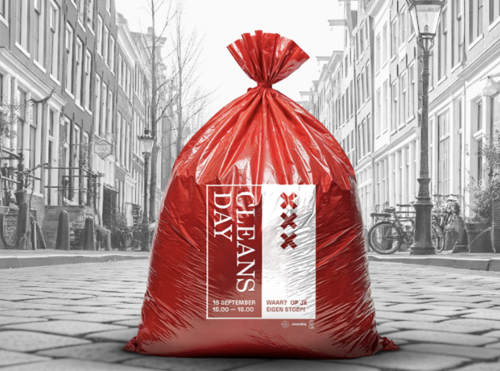 The Social Hub, Monks en B Lab bundelen krachten voor Amsterdam Cleansday