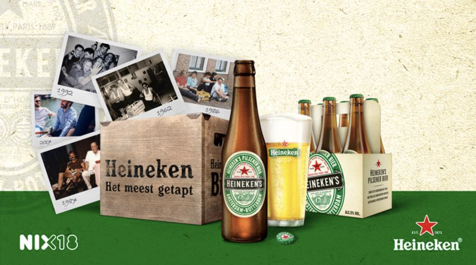 Heineken brengt limited edition fles om generaties van gezelligheid te vieren