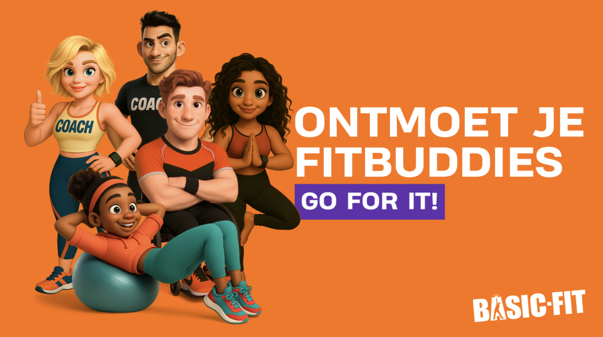 Blijf knallen met AI-sportmaatjes van Basic-Fit en Trojan Monkeys