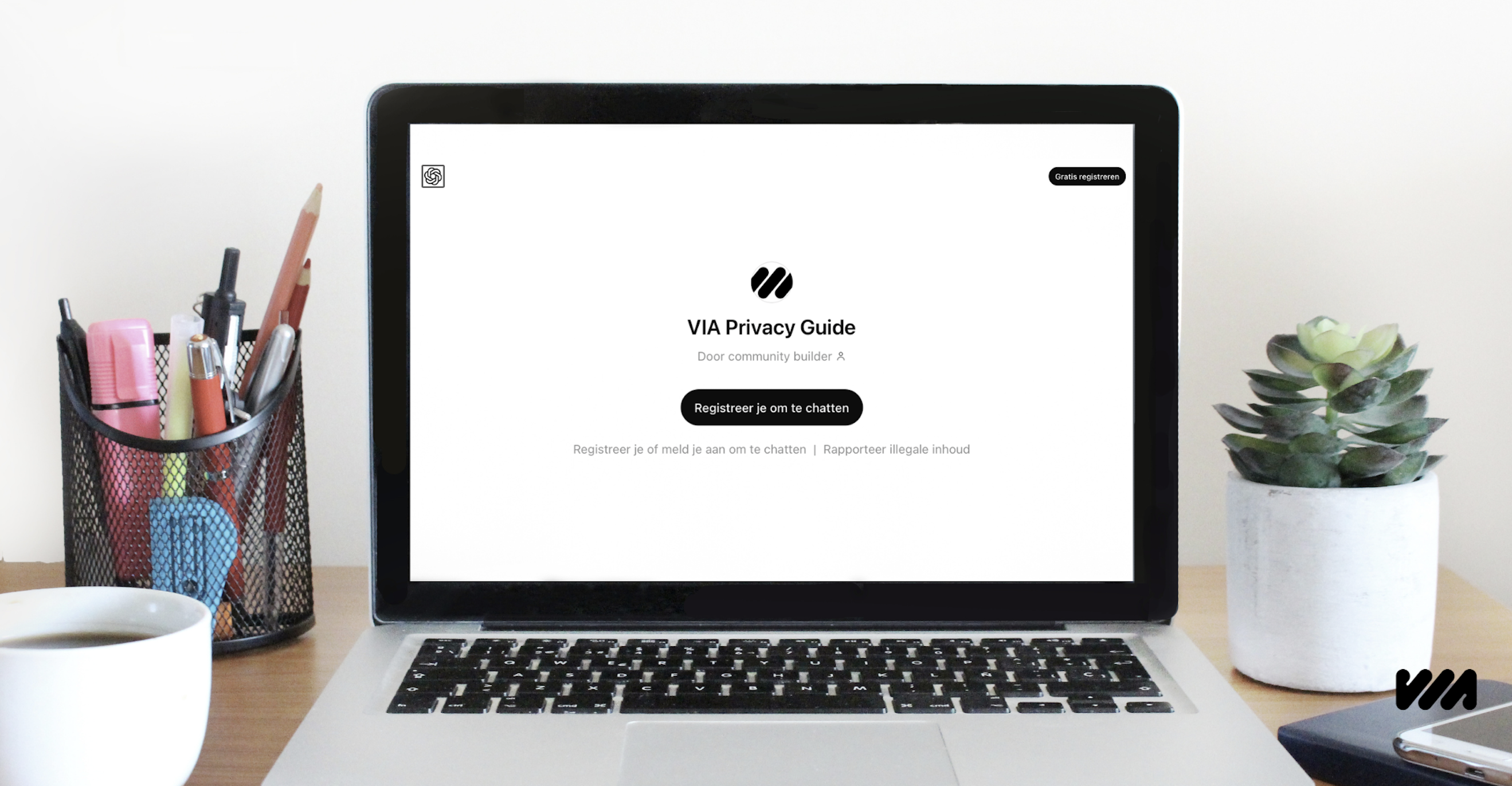Via lanceert AI-tool die privacyvragen over reclamebranche beantwoordt