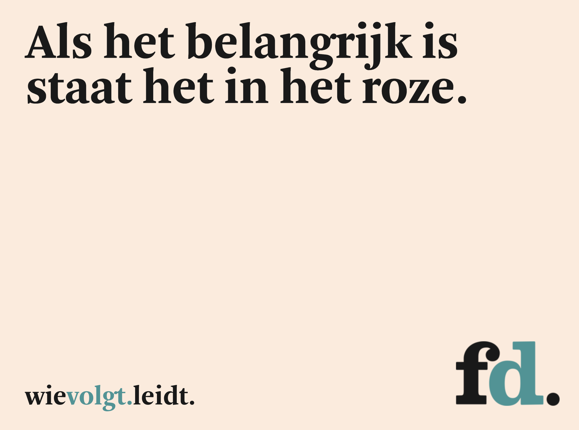 FD positioneert zich als journalistieke houvast met hulp van Dawn
