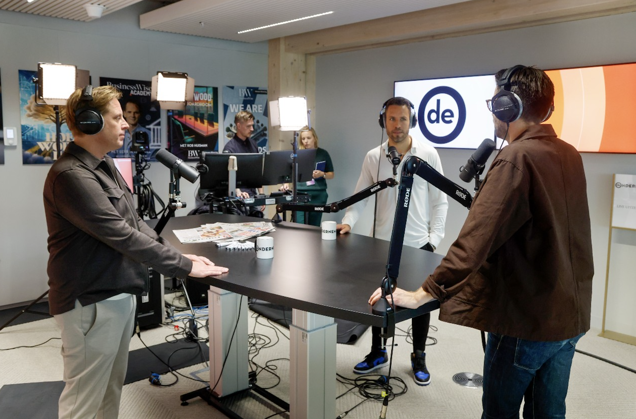 De Ondernemer en BusinessWise openen studio voor kijkradio in Mediavaert