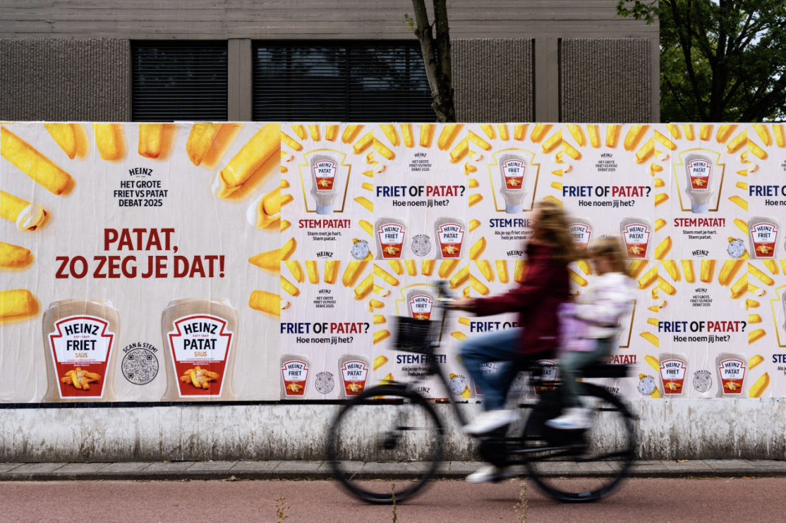 Verkiezingscampagne Heinz ontketent debat over aardappelsnack en AI