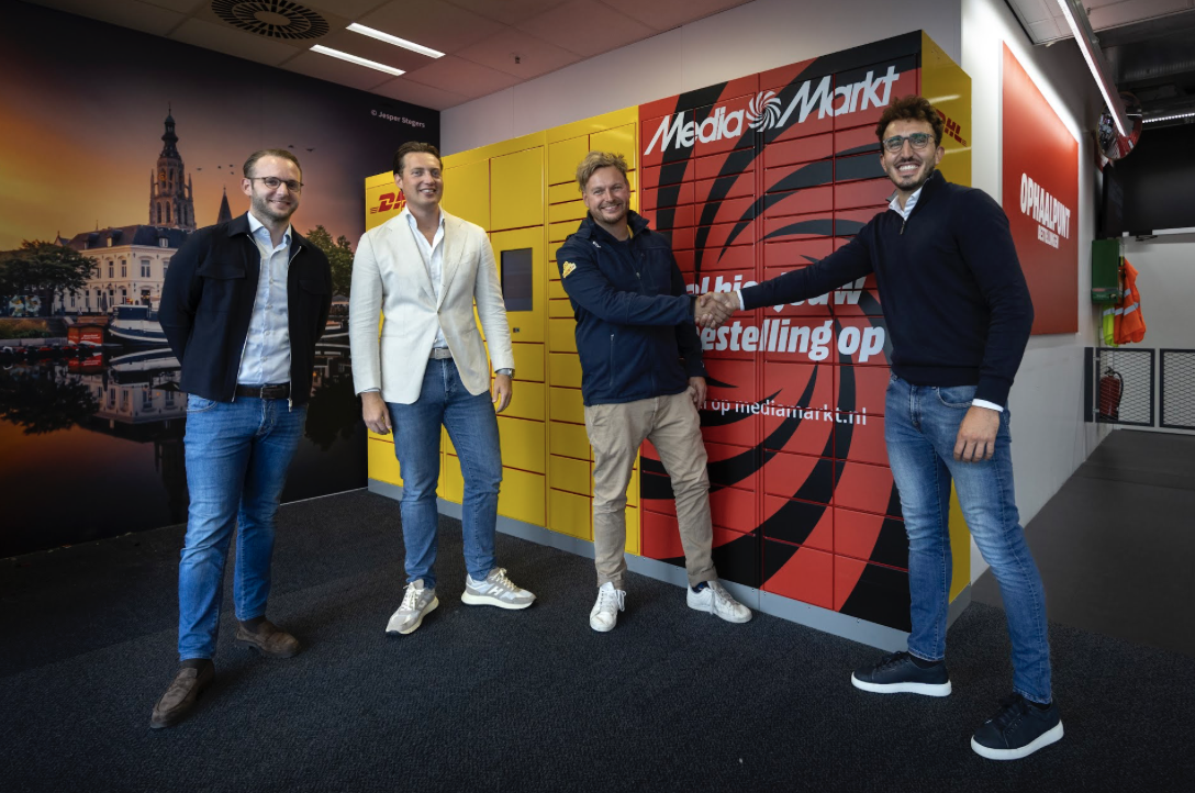 MediaMarkt en DHL slaan handen ineen voor pakketautomaten in winkels