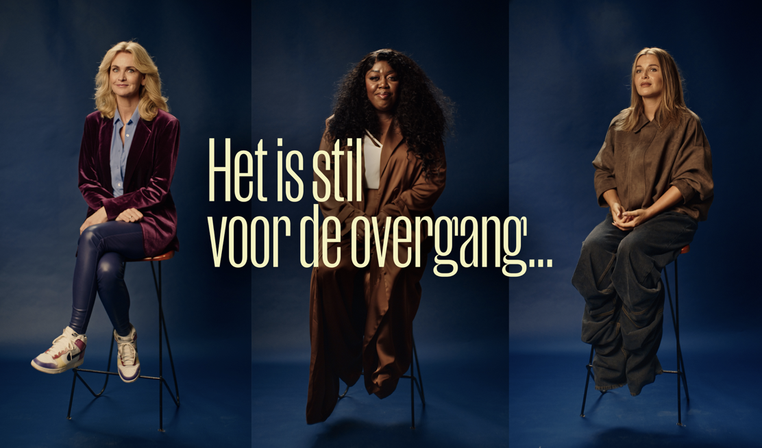 'Het is stil voor de overgang': Tena en Publicis maken menopauze bespreekbaar