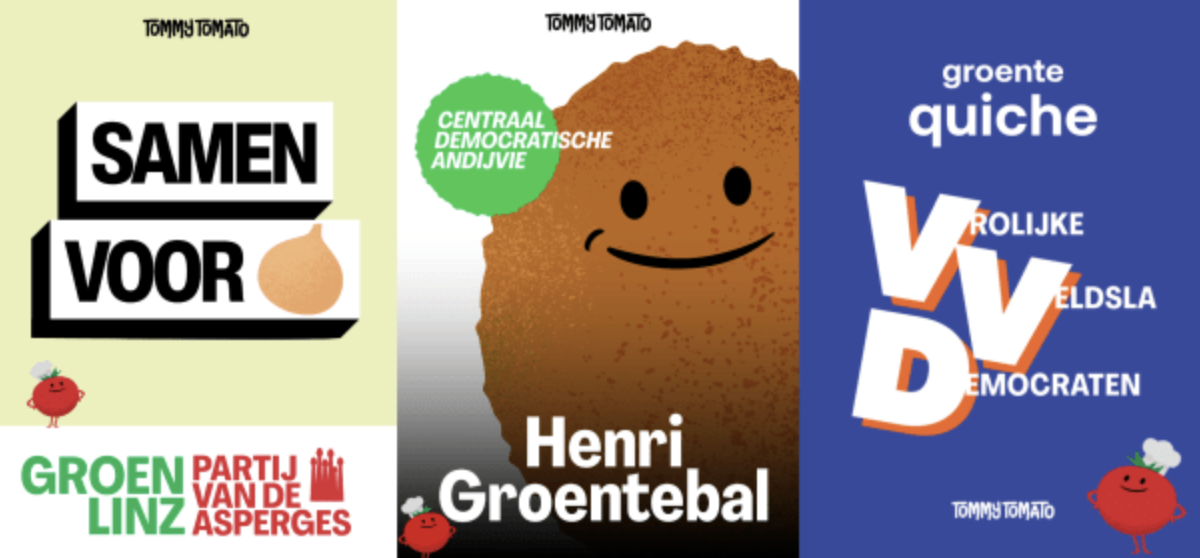 TommyTomato zet gezonde voeding voor kinderen op politieke agenda