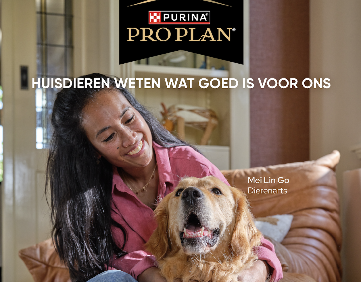 Huisdieren leren baasjes levenslessen in campagne Purina en FCB Amsterdam 