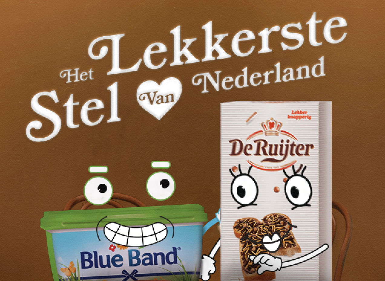 Blue Band en De Ruijter daten in gezamenlijke social-first campagne