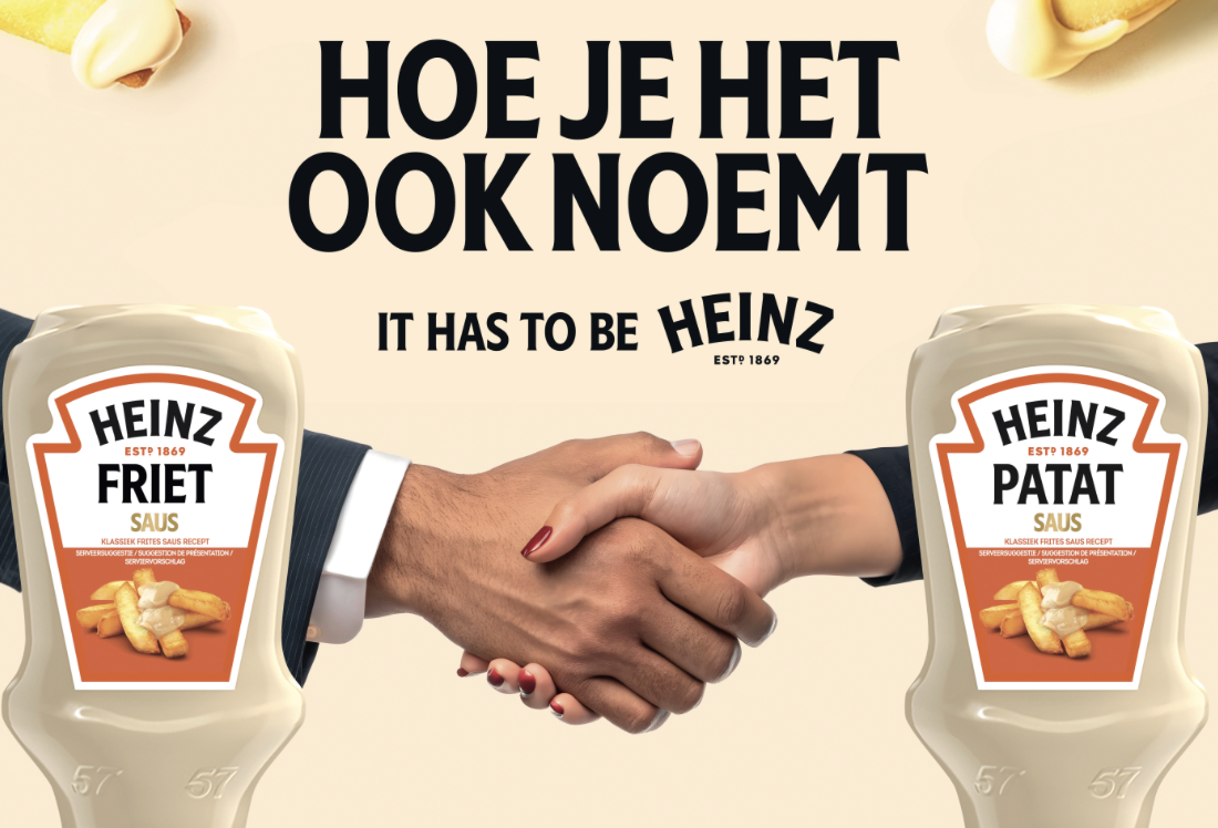 Wie wint 'het grote Friet vs. Patat debat 2025' van Heinz?