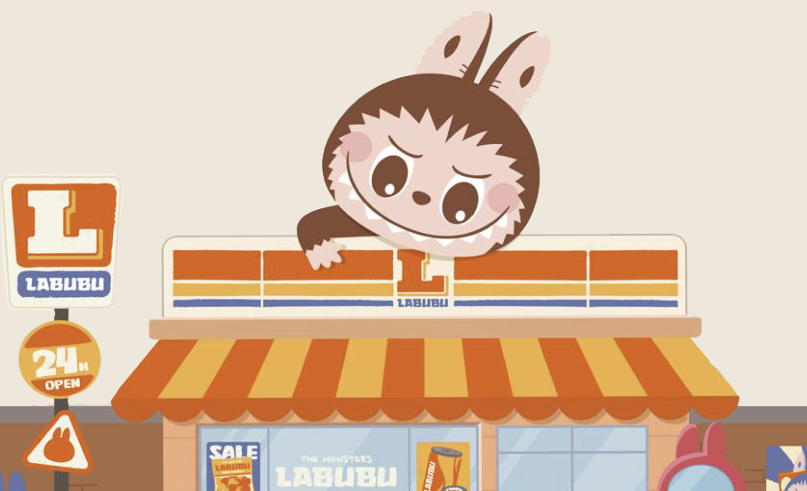 POP MART opent eerste LABUBU WACKY MART pop-up van Europa in de Bijenkorf