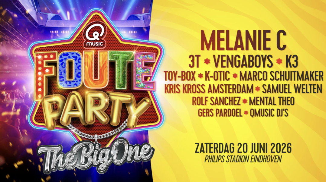 Spice Girls-icoon Melanie C zet Qmusic Foute Party in vuur en vlam