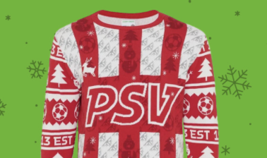 De PSV-kersttrui keert terug met een muzikale twist