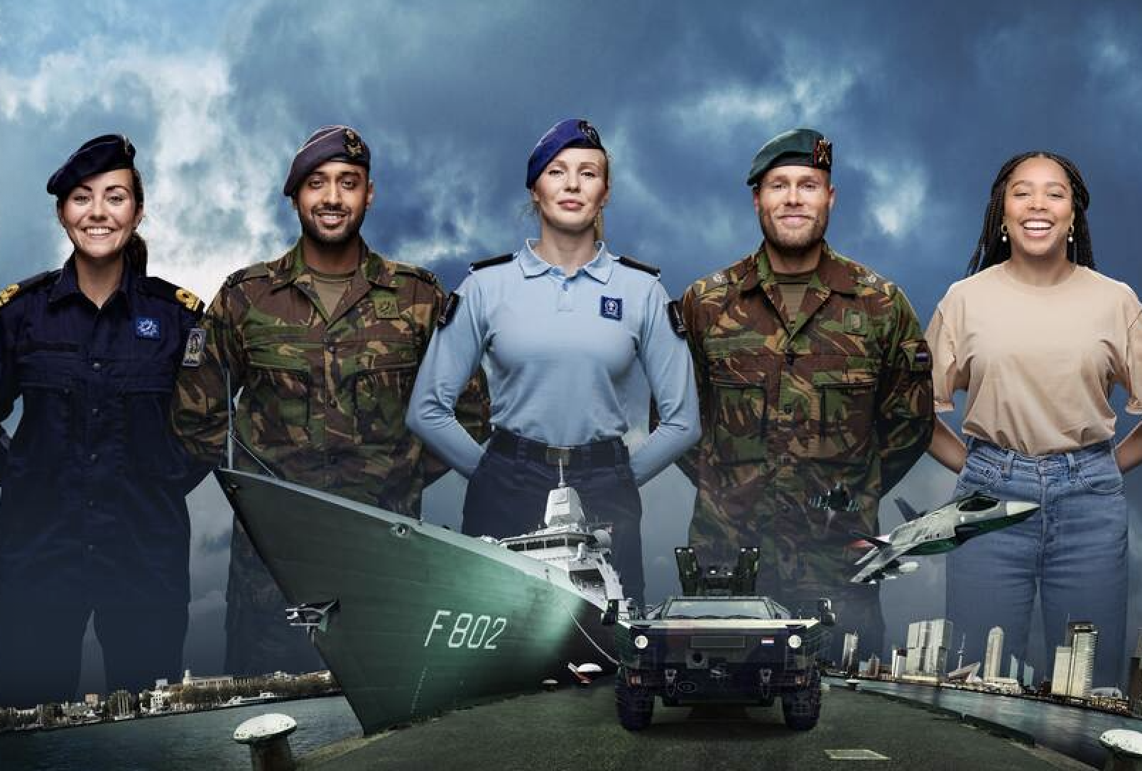 Grootste werkgevers van Nederland: Defensie aan kop. ASML groeiparel