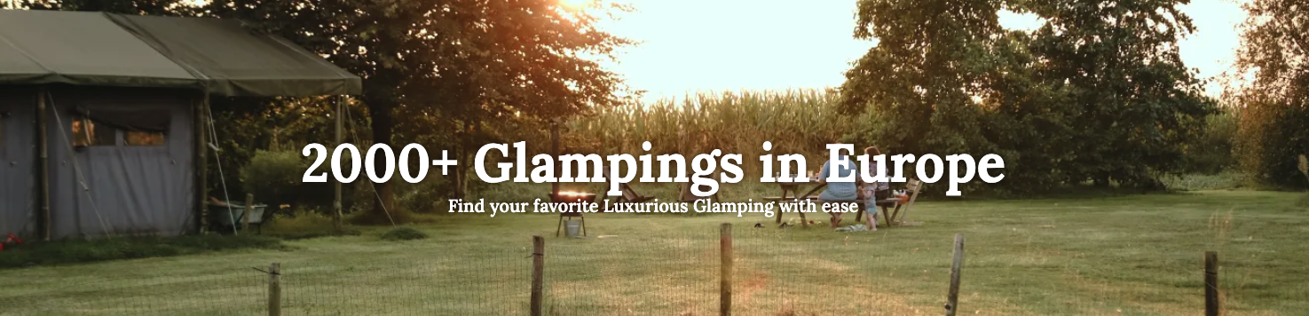 Glampings.com krijgt boost van €1 miljoen