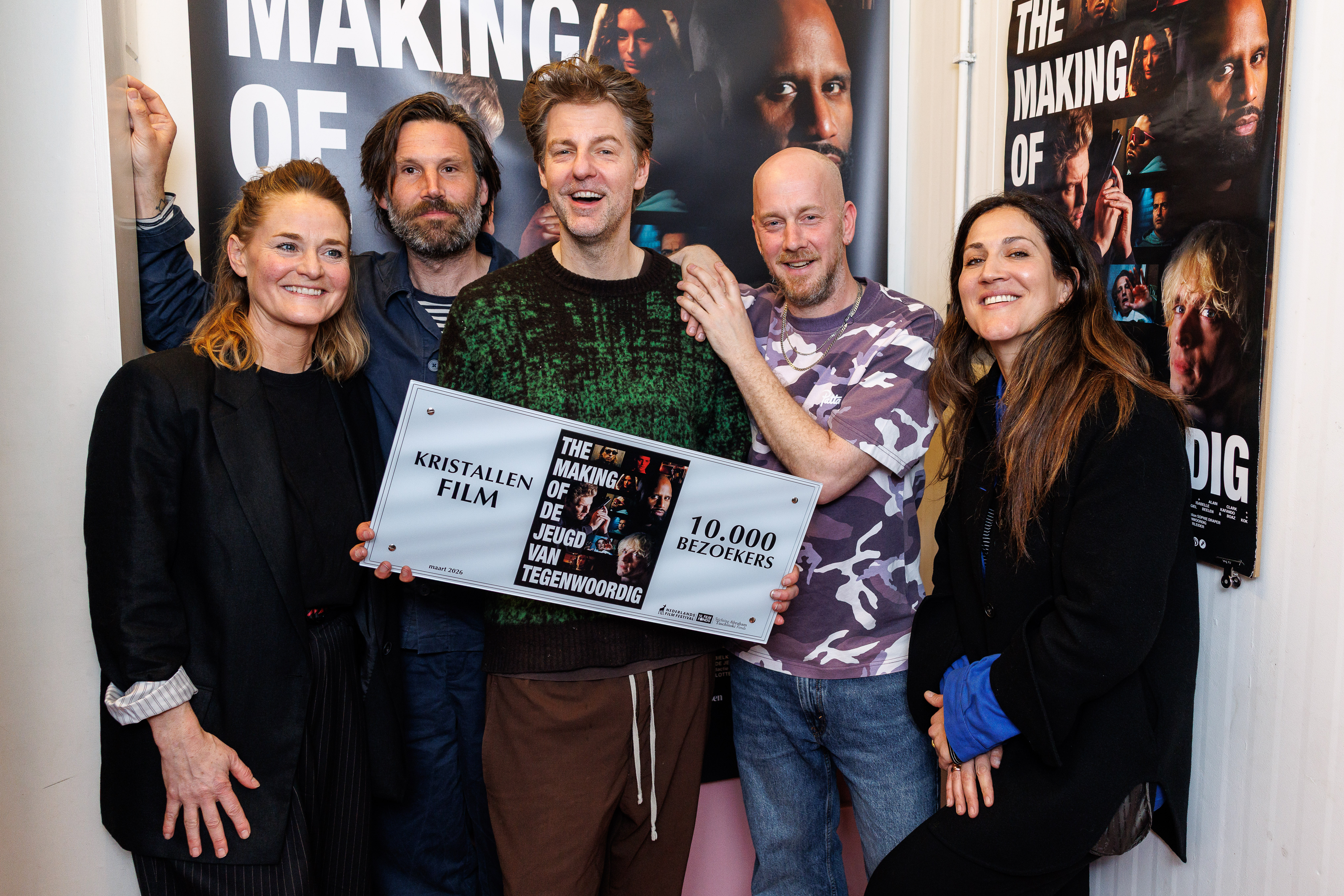 Kristallen Film voor The Making of De Jeugd van Tegenwoordig