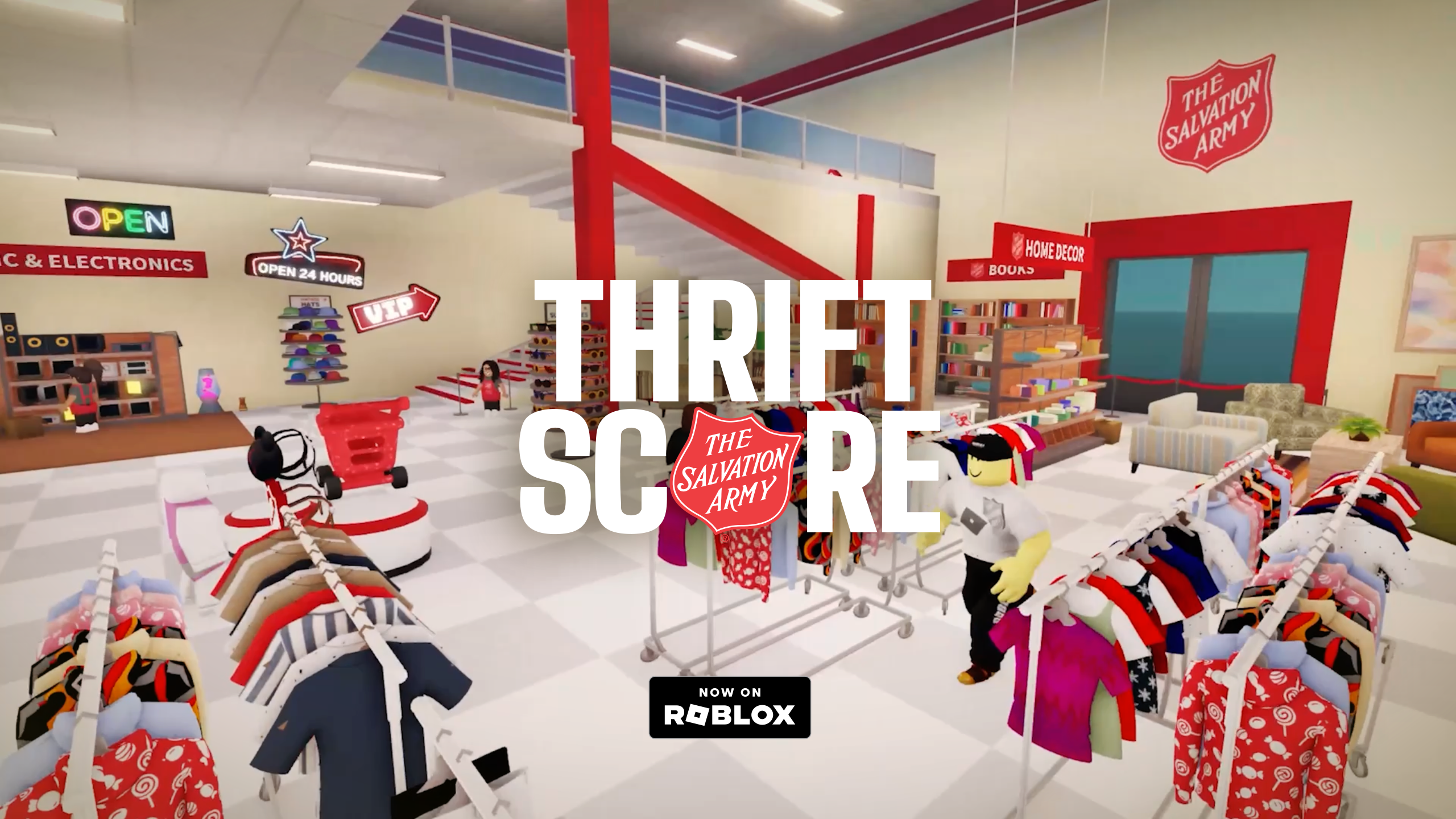 The Salvation Army opent digitale kringloop in Roblox