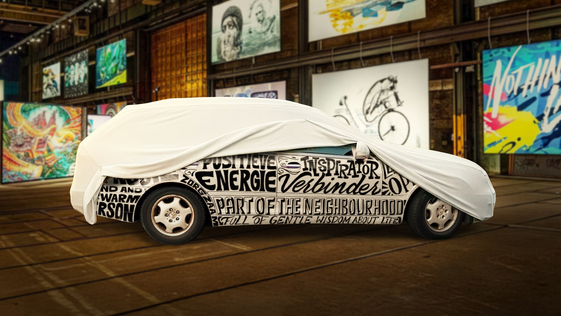 #DASLIEF van een buurvrouw uit Oud-West, SIRE, Joe Public en STRAAT Museum 