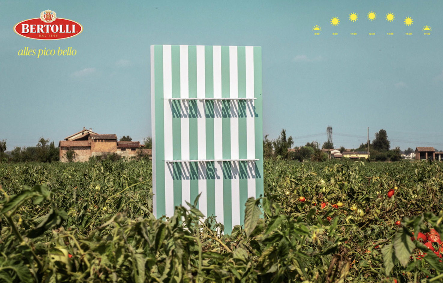 Nieuwe campagne Bertolli en Howdy door Italiaanse zon