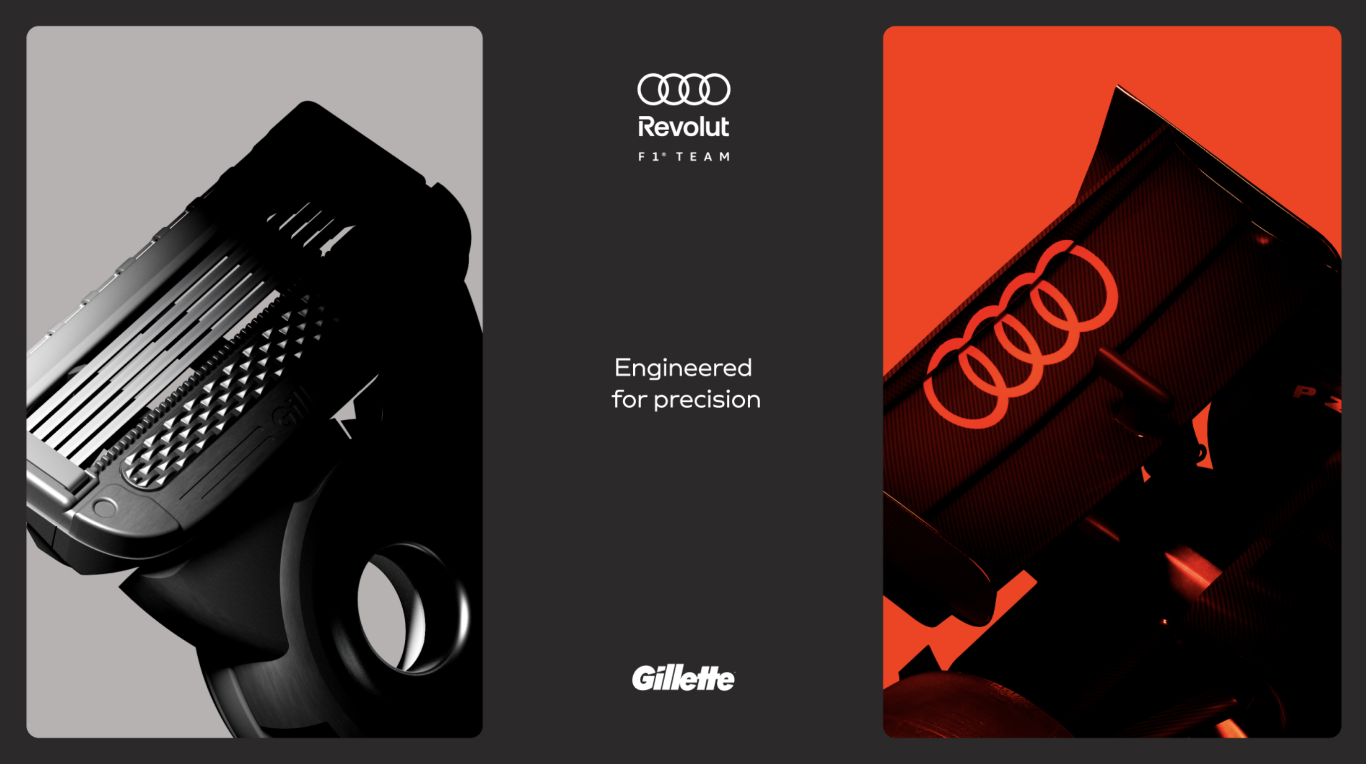 Gillette verbindt naam aan nieuw F1-team Audi Revolut