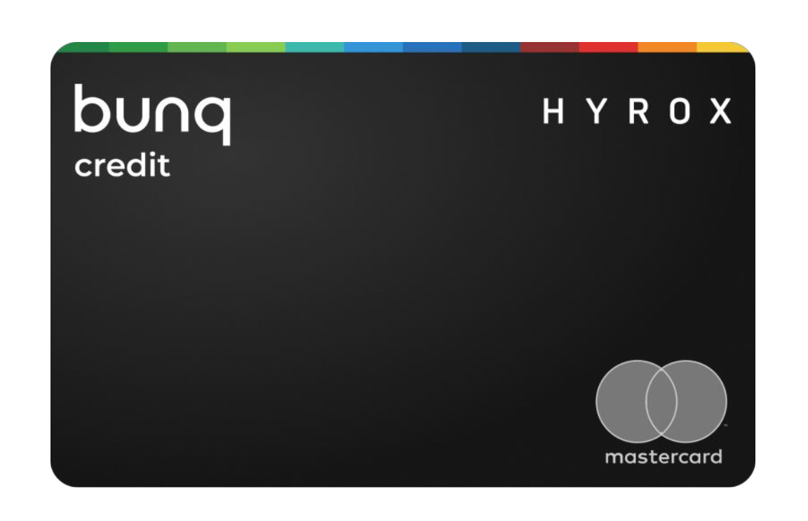 Hyrox en Bunq brengen samen creditcard uit