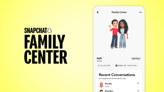Snapchat breidt Family Center uit met nieuwe inzichten voor ouders