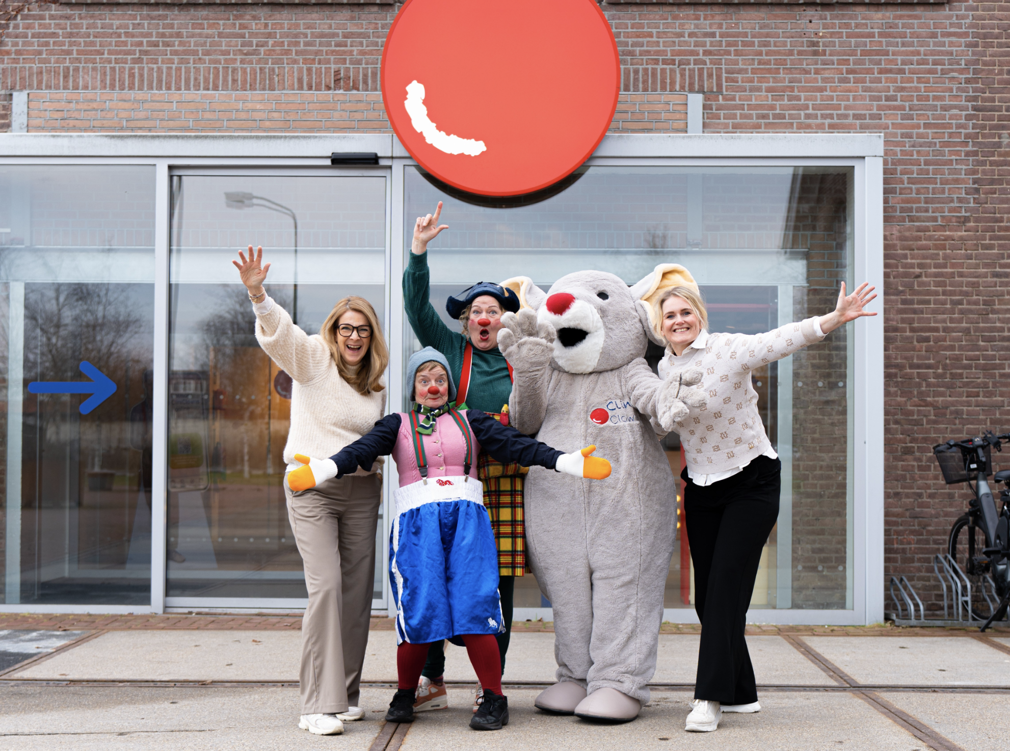 Zuivelhoeve en CliniClowns toveren plezier in toetje