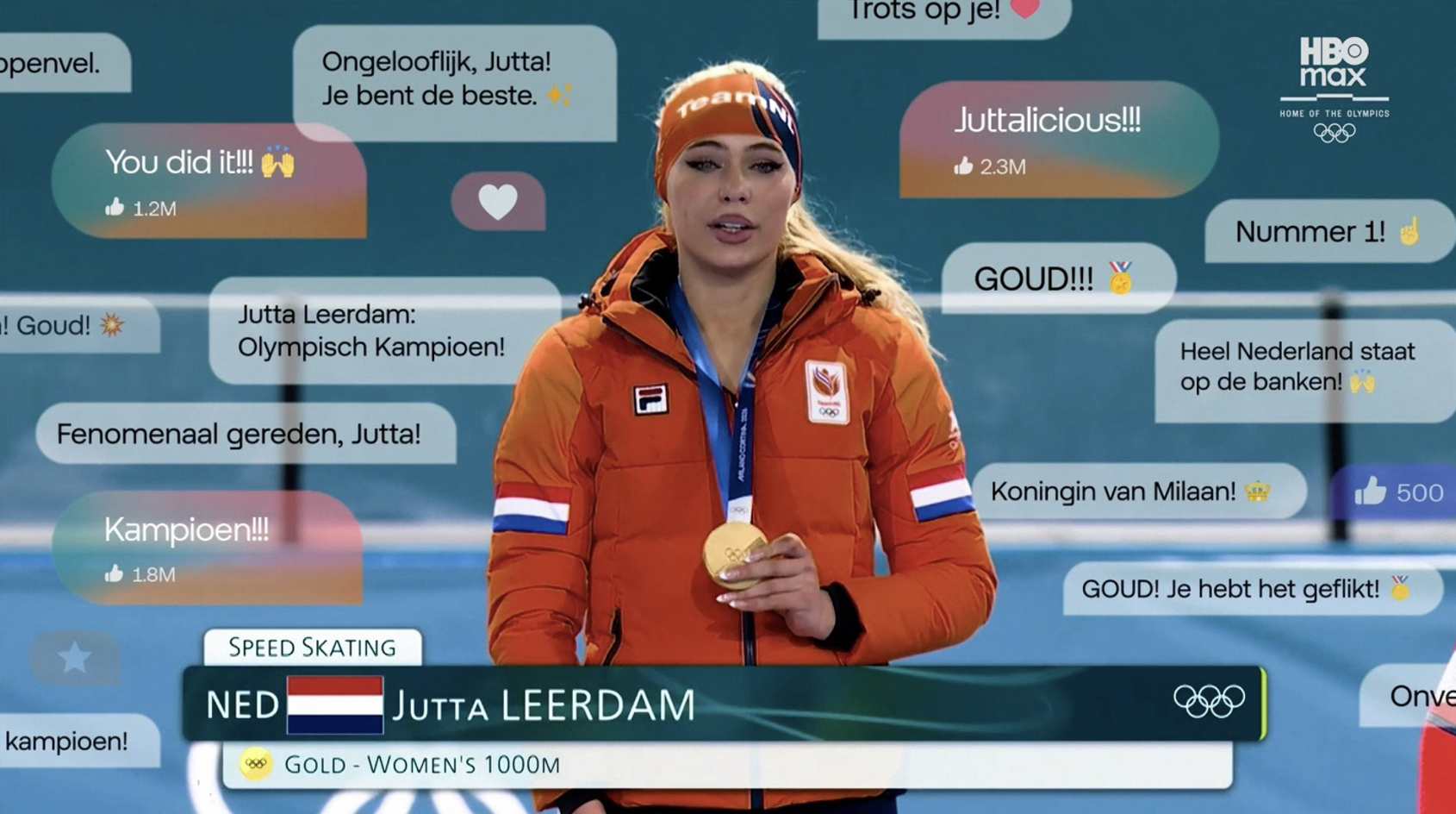 Odido schakelt vliegensvlug na olympisch record Leerdam