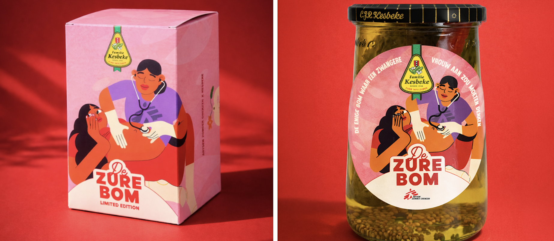 Artsen zonder Grenzen, Kesbeke en Tosti bundelen krachten voor 'De Zure Bom'