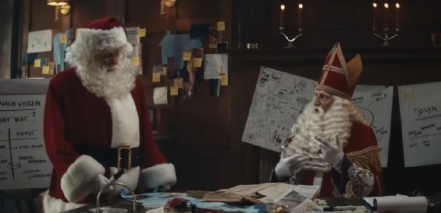 Sinterklaas en Kerstman zij aan zij in nieuwe campagne Bol en Dept